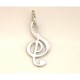 PENDENTE IN ARGENTO CHIAVE MUSICALE