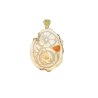 PENDENTE CON CAMMEO NATURALE ARTIGIANALE